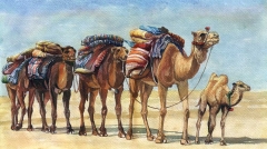 نقاشی نفس سایه ها اثر حمیدرضا سلیمانی